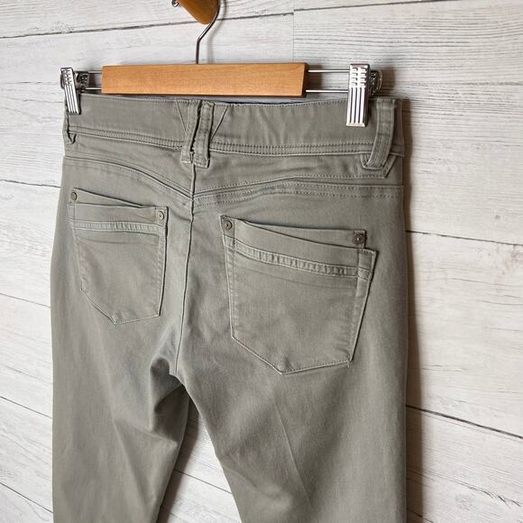 Democracy Jeans Womens Size 4 Gray Ab Technology Denim Cotton Blend Neutral - Picture 11 of 16